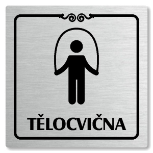 Tělocvična, 100x100mm, stříbrná, Texas